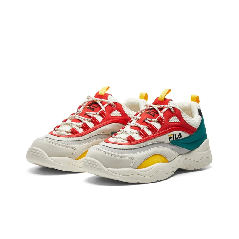 FILA FUSION Ray 1 Casual Shoes Women's Low Top Plain Blue-2