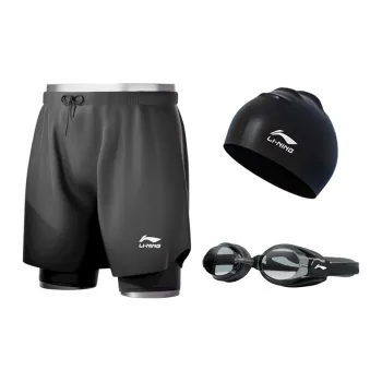 LiNing Sports Life Collection Swimming Sets Polyester Seaside, Swimming Pool Unisex