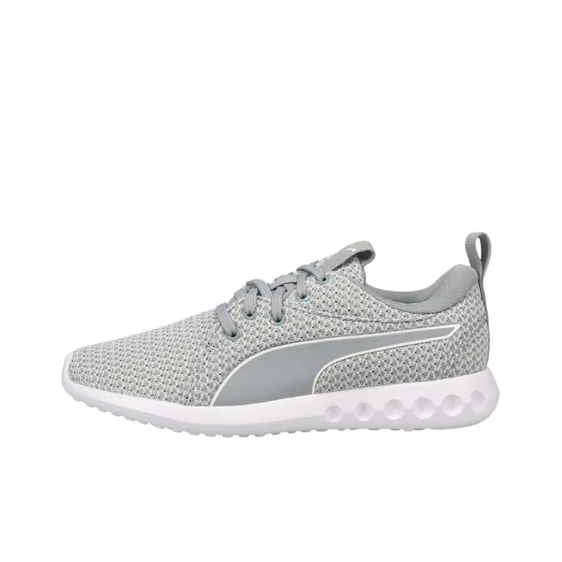 PUMA Carson 2 Knit Lace Up Sneakers Slip-Resistant Support Balance Low-Top Casual Shoes Women's Gray-0