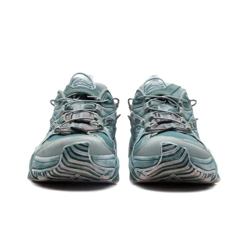 LiNing X Claw Cushioning, Slip Resistant, And Abrasion Resistant Low Top Casual Shoes Men's Gray Mist Green-3