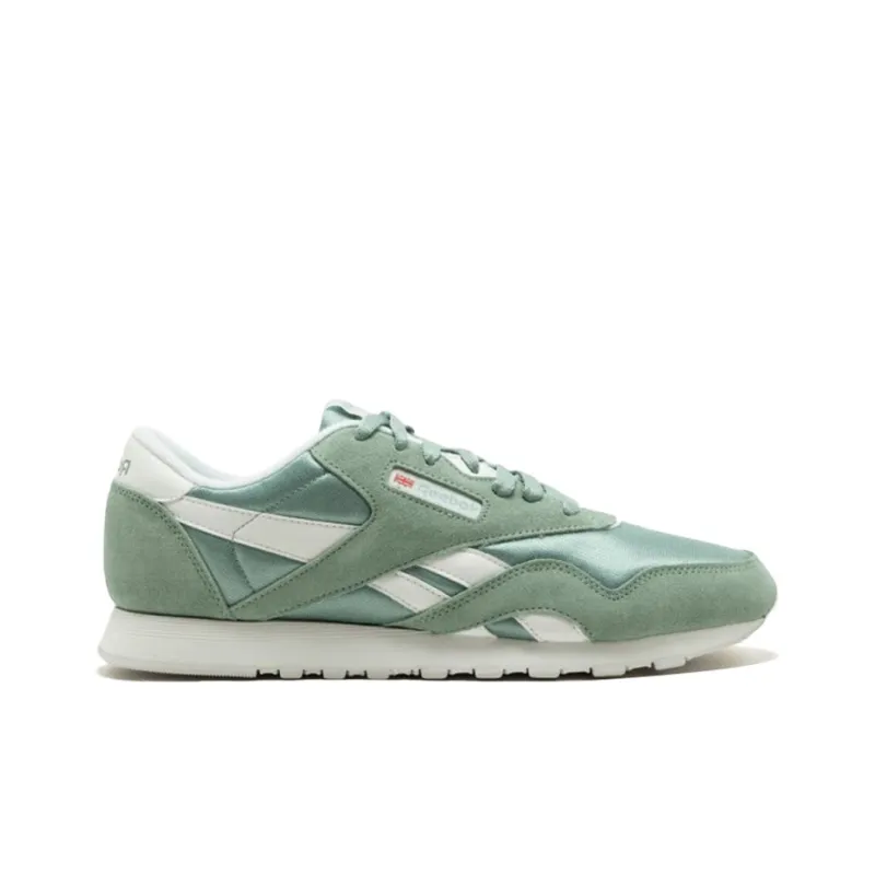 Reebok Classic Nylon Casual Shoes Men Low-Top Green-1