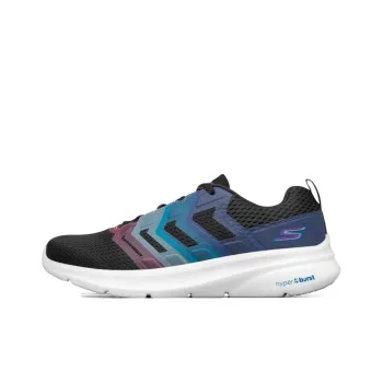 Skechers Hyper Pillars Running Shoes Black/White/Blue Women's