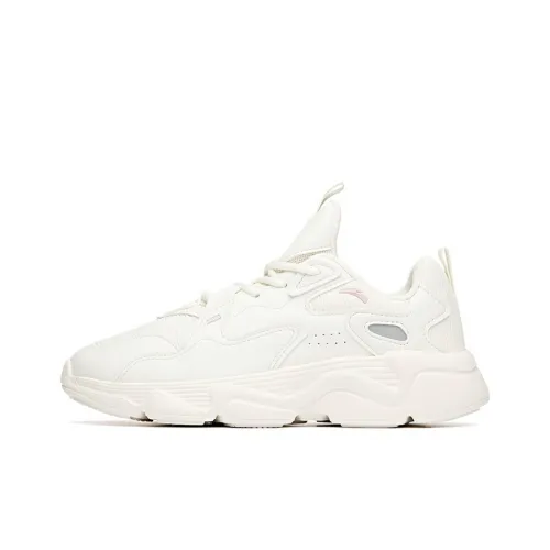 ANTA Casual Shoes Women's Low-Top Ivory White