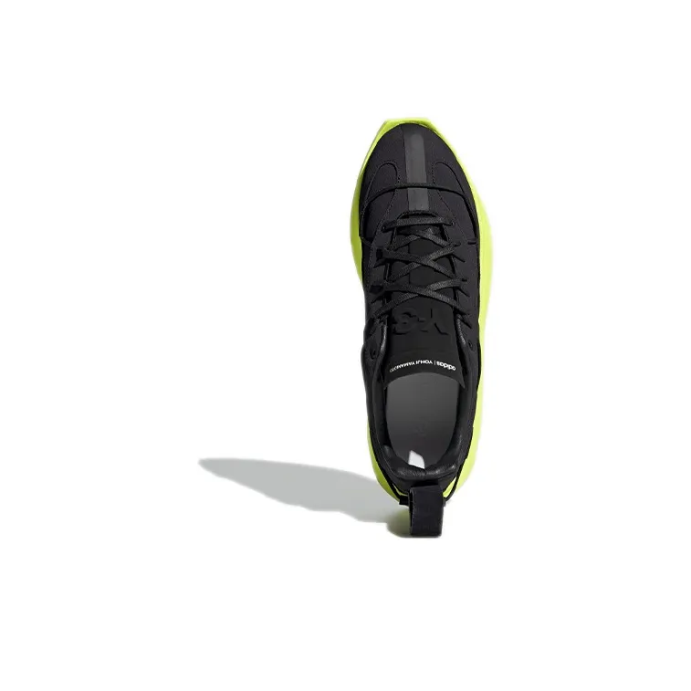 Adidas Y 3 Shiku Run 'Black Frozen Yellow'-4