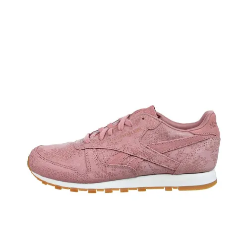 Reebok Women's Classic Leather Clean 'Exotics - Sandy Rose'