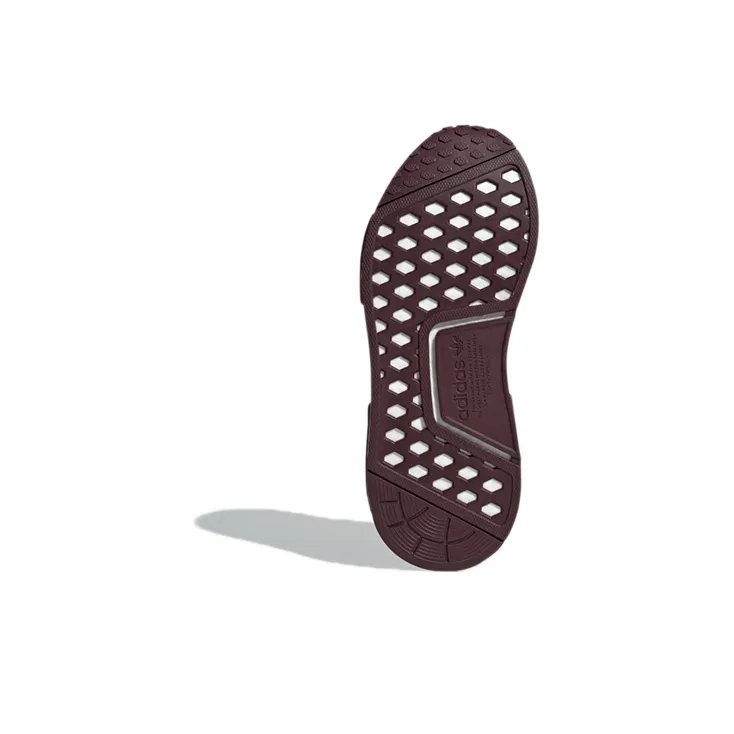 Adidas Nmd R1 Collegiate Burgundy Hi Res Green Women's-5
