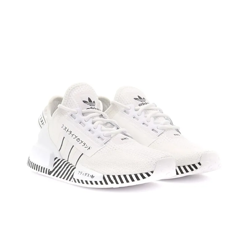Adidas Originals Nmd R1 V2 Dazzle Camo White-3