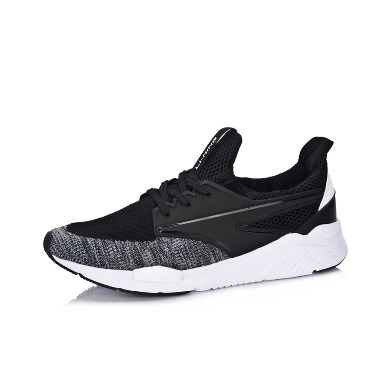 LINING Exceed Casual Shoes Unisex Low Top Black/Gray-1