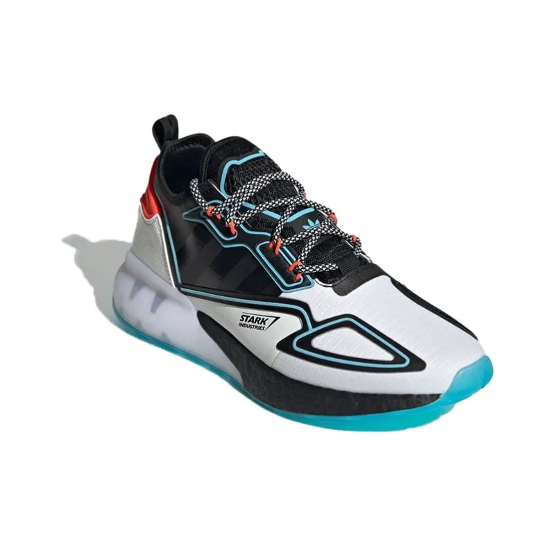 Adidas Marvel X Zx 2K Boost 'Stark Industries White'-2