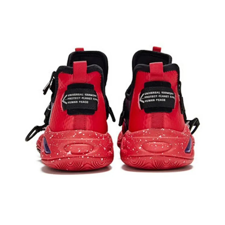 GAODA x 361° Zaku Abrasion Resistant Breathable Low Top Sports Casual Shoes Women's Red-3
