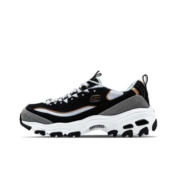 Skechers D'Lites Running Shoes Black/White Women's