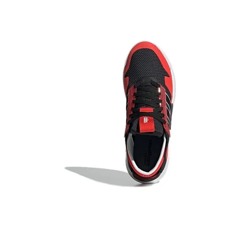 Adidas Neo Bball90s 'Black Red White'-4