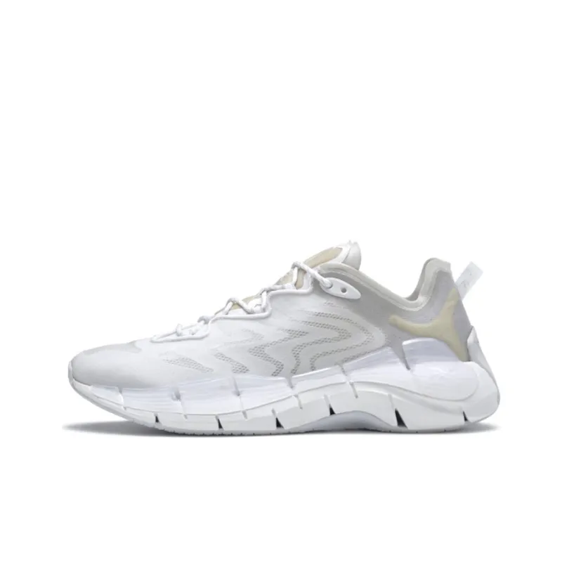 Reebok Zig Kinetica Casual Shoes Unisex Low-Top Gray/White-0