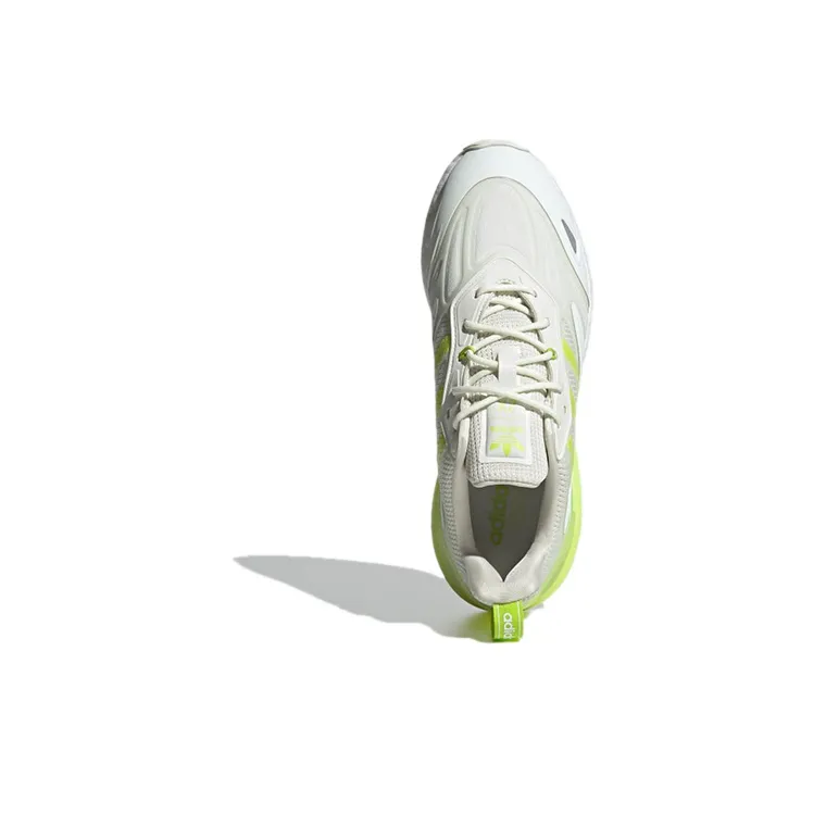 Adidas Zx 2K Boost 2.0 'White Semi Solar Slime'-4