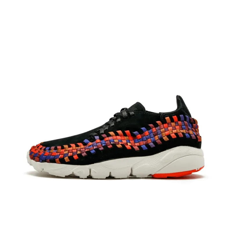 Nike Air Footscape Woven Black Rainbow-0