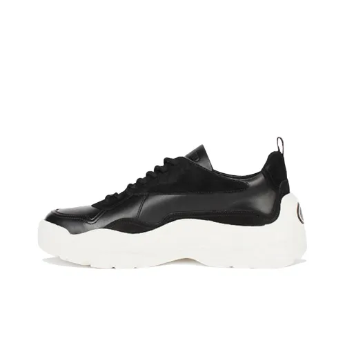 Valentino Gumboy Casual Shoes Men Low-Top Black/White