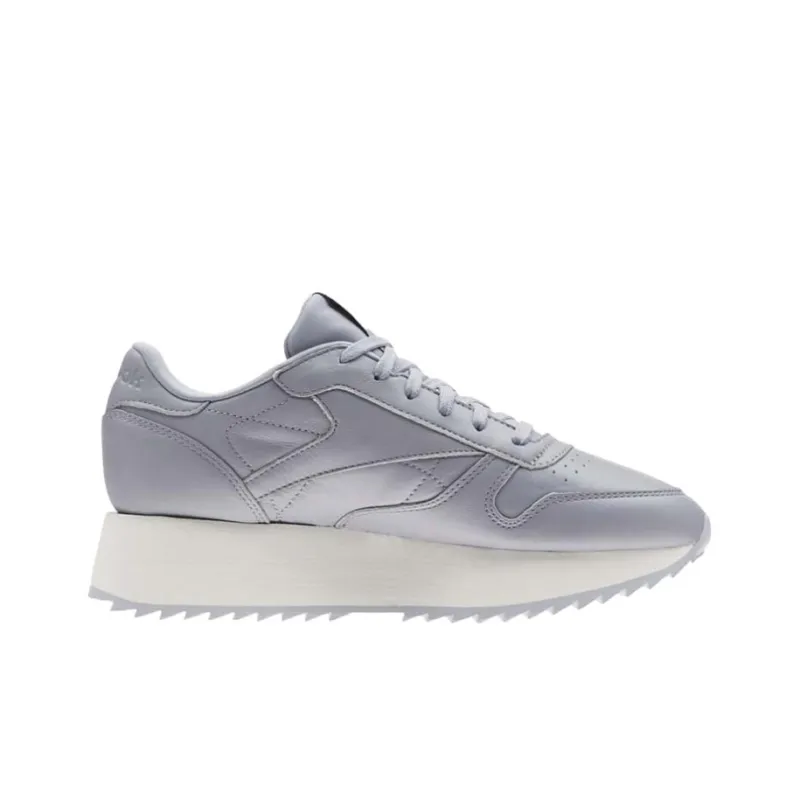 Reebok Classic Leather Casual Shoes Women's Low-Top Purple-1