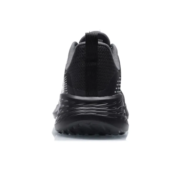 LiNing Soft Element Cushioned Anti-Slip Wear-Resistant Breathable Lightweight Low-Top Sports Casual Shoes Black-4