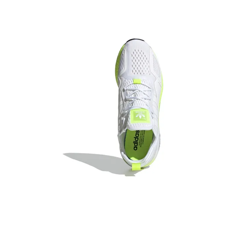 Adidas Zx 2K Boost Cloud White Solar Yellow-4