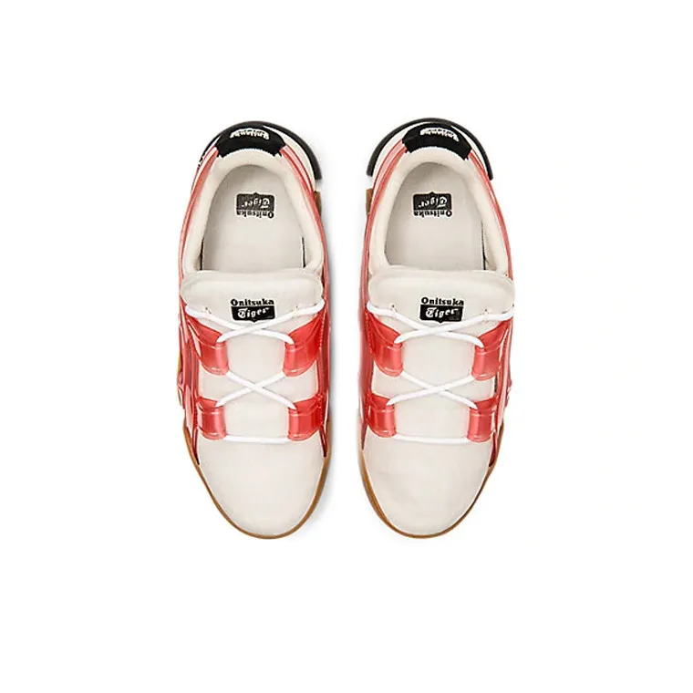 Onitsuka Tiger Big Logo Runner Sandal White/Red-4