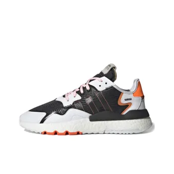 Adidas Originals Nite Jogger 'Cloud White/Core Black/Solar Orange'