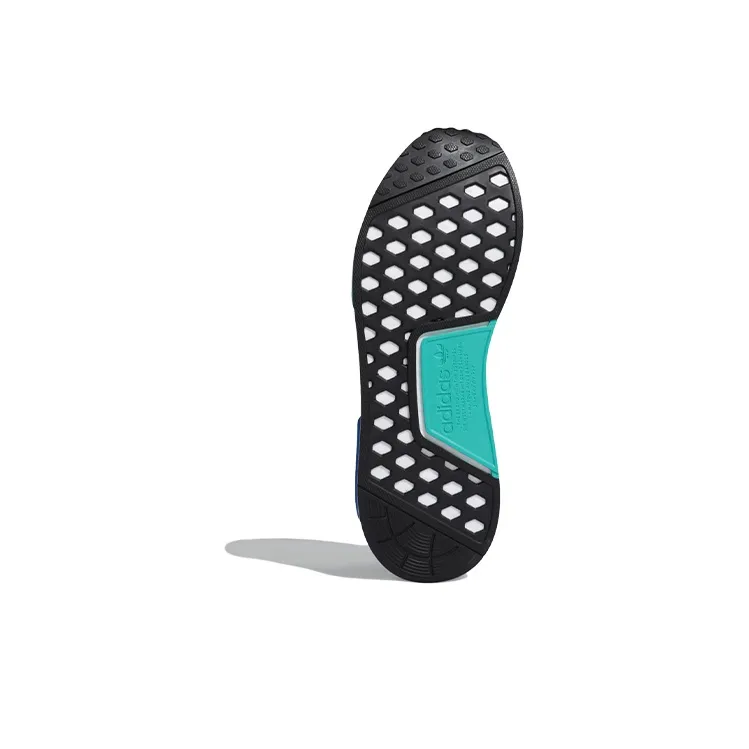 Adidas Originals Nmd R1 V2 Black Cyan-5