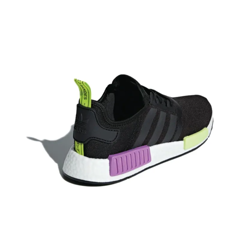 Adidas Nmd R1 Core Black Shock Purple-3