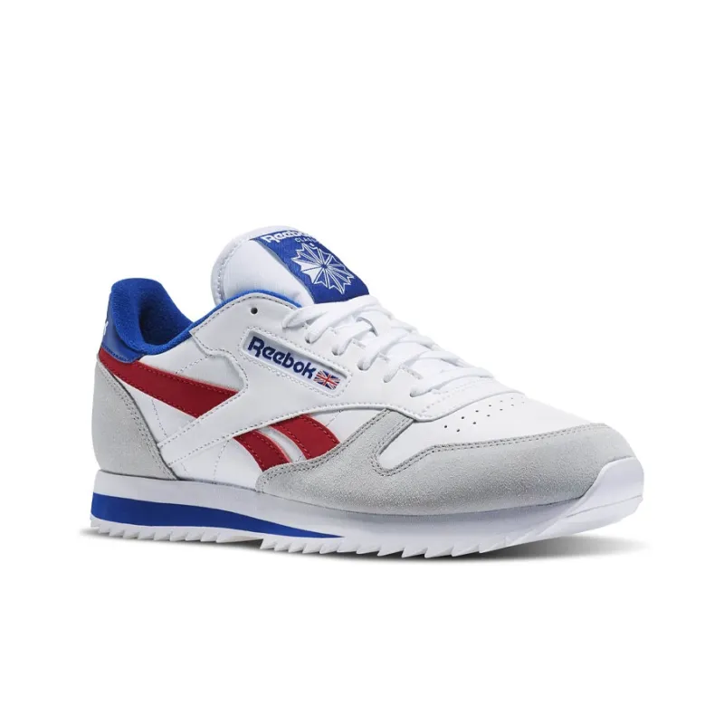 Reebok Classic Leather Ripple Low Bp 'White Royal Red'-2