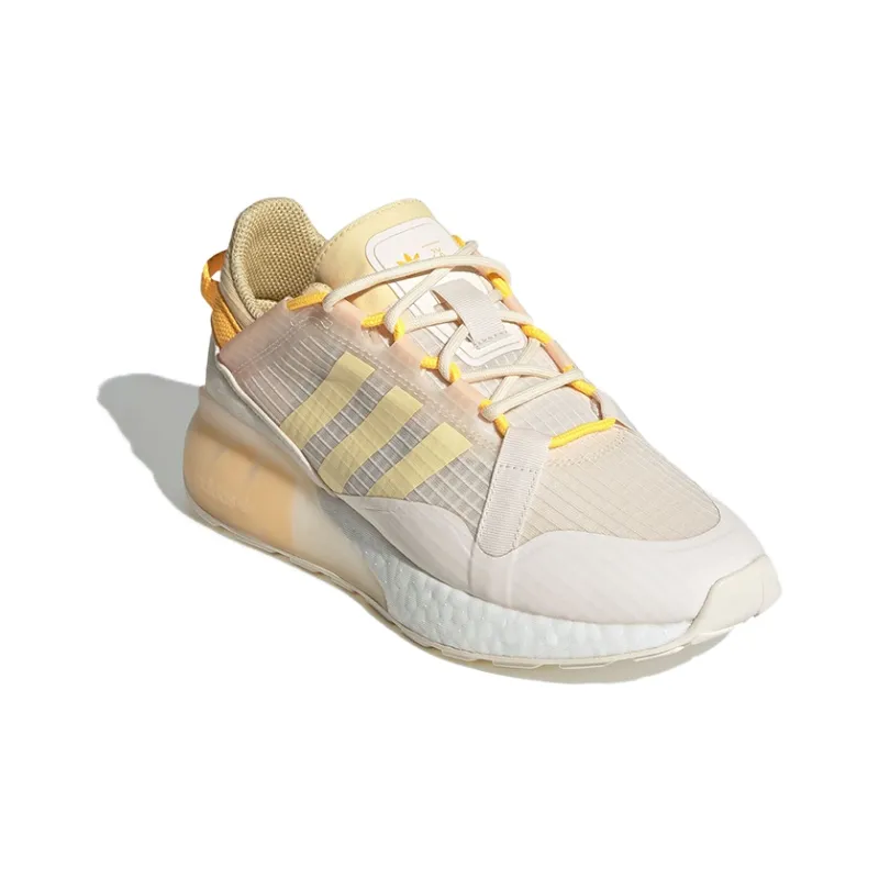 Adidas Women's Zx 2K Boost Pure 'Wonder White Orange Tint' Women's-2