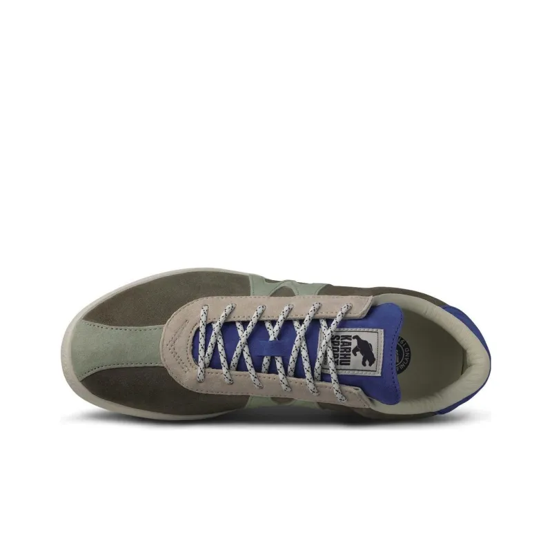 KARHU Trampas Anti Slip Wear Resistant Low Top Sports Casual Shoes Men's Gray Green Blue-2