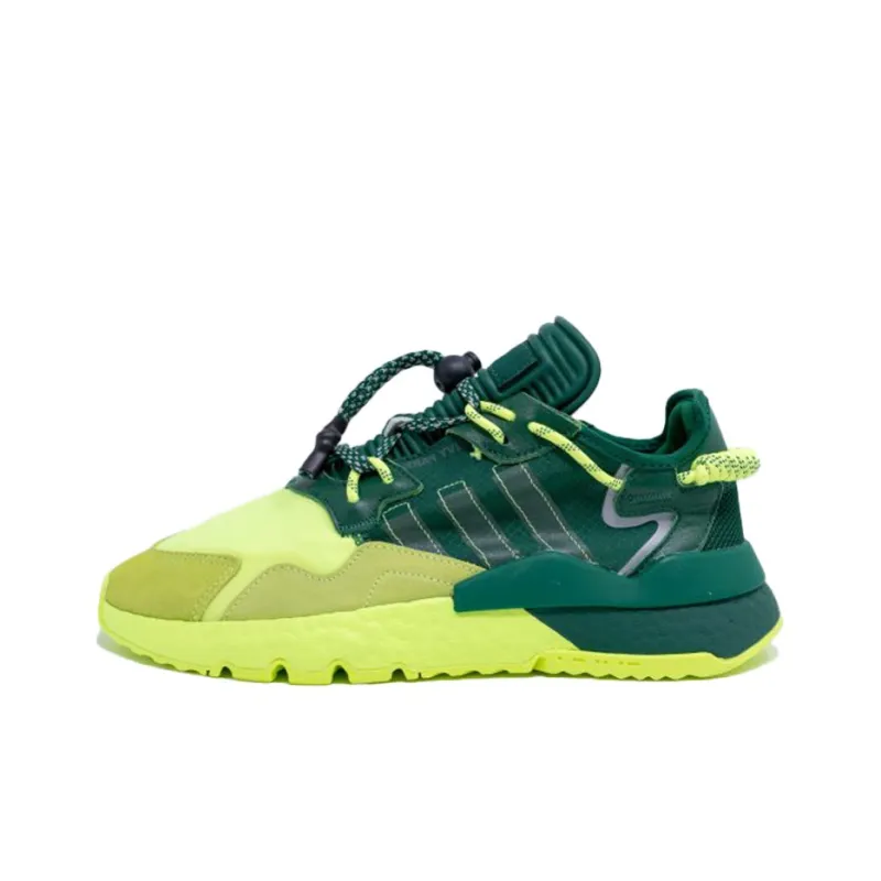 Adidas Nite Jogger Beyonce Ivy Park Dark Green Frozen Yellow-0