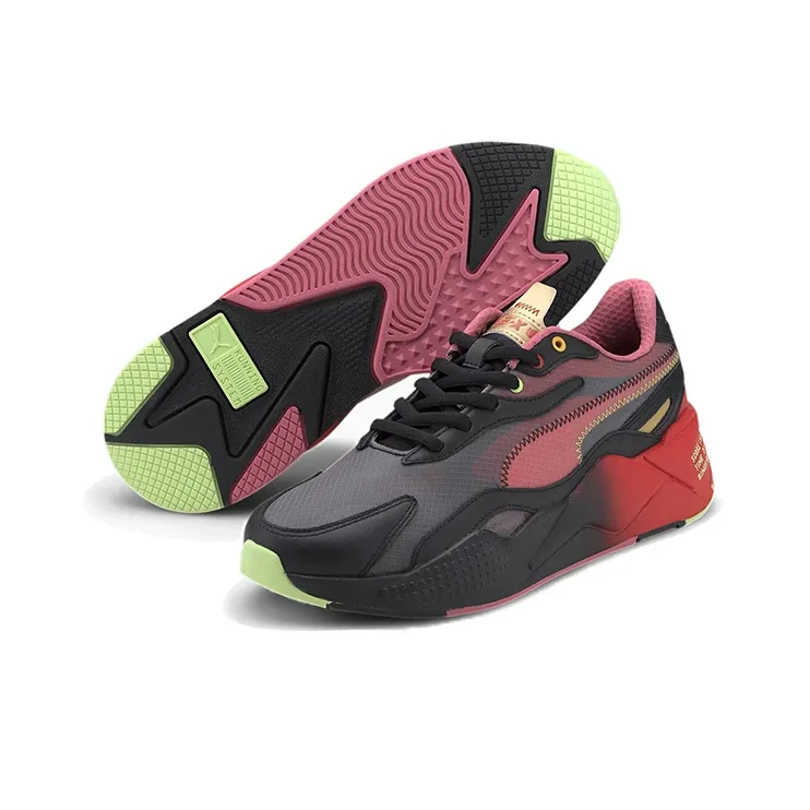PUMA RS X 3 Sonic The Hedgehog Black Red Women's-2