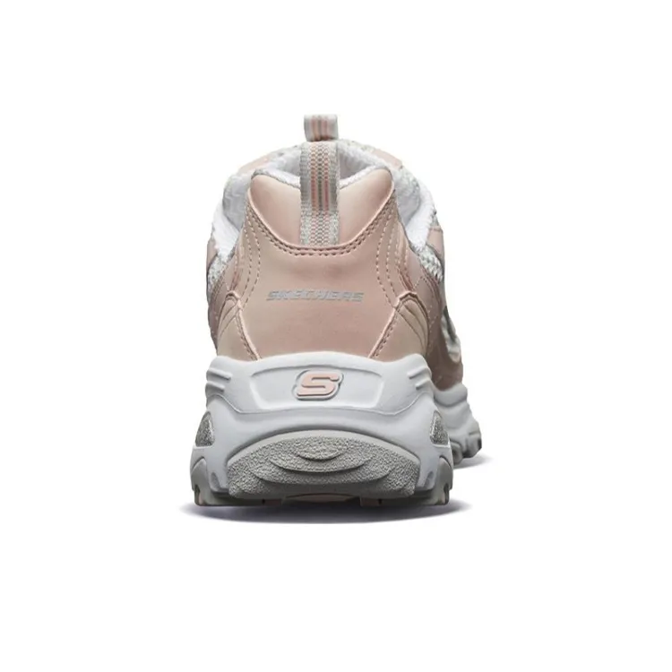 Skechers D'lites 1.0 Light Pink/White Women's-3