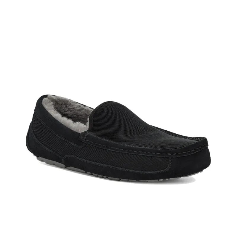 UGG Ascot Corduroy 'Black'-2