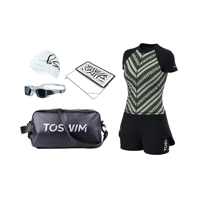 TOSWIM Swimming Sets Polyamide Elastane Graphene Polyester Surfing Women's-4
