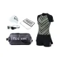 [Goddess 5-Piece Set]Swimsuit+Swim Goggles+Swimming Cap+Bath Towels+Black Bag