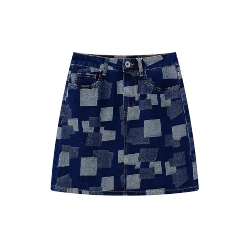 SMEN Denim Short Skirts Women's