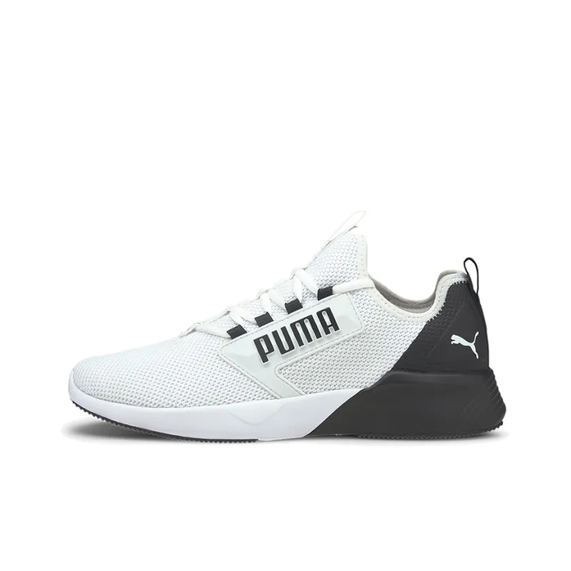 PUMA Retaliate Low Top Running Shoes Black/White-0