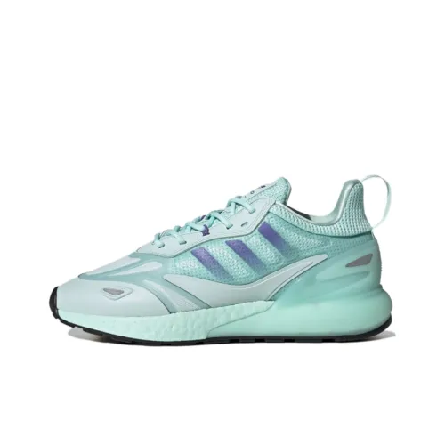 Adidas Originals ZX 2K BOOST 2.0 Casual Shoes Women's Low-Top Blue