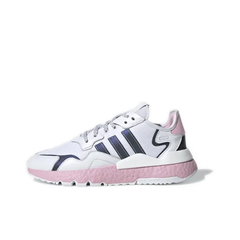 Adidas Nite Jogger Cloud White True Pink Women's-0