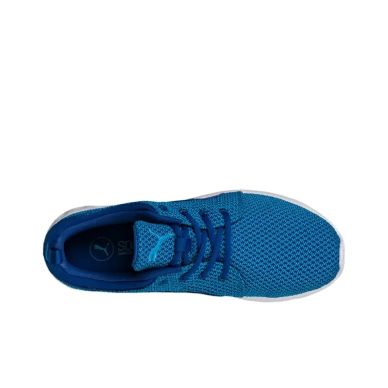 PUMA Carson Runne Anti-Slip And Wear-Resistant Lightweight Low-Top Casual Shoes Men's Blue-3