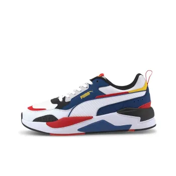 PUMA X Ray 2 Square Pack Low Running Shoes Blue/Red/White