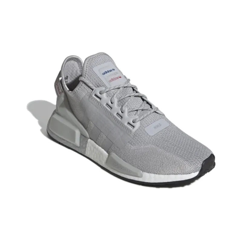 Adidas Originals Nmd V2 Grey Two Silver Metallic-1