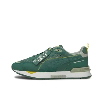 PUMA Porsche Legacy Mirage Casual Shoes Men Low-Top Green/White/Yellow