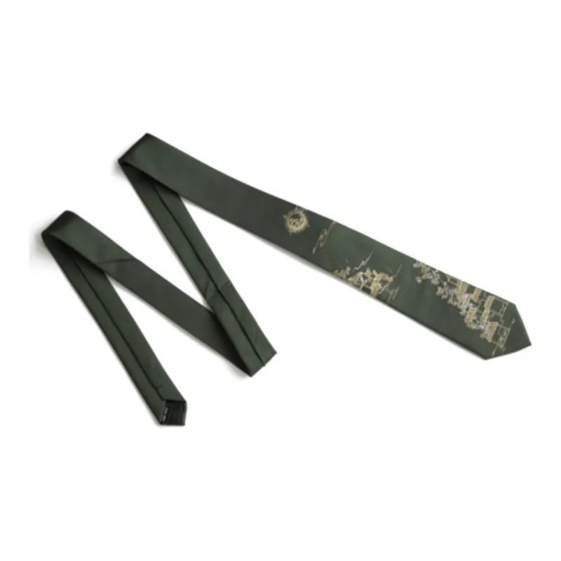 FREE RABBITⅡ Ties Unisex Olive Green-2