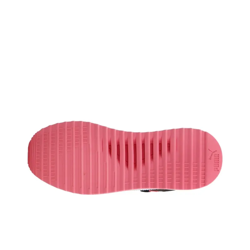 PUMA Pacer Next Excel Cushioning Anti-Slip And Wear-Resistant Low-Top Casual Shoes Women's Black Pink-4