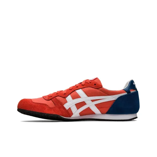 Onitsuka Tiger Serrano Casual Shoes Unisex Low-Top Red/Blue