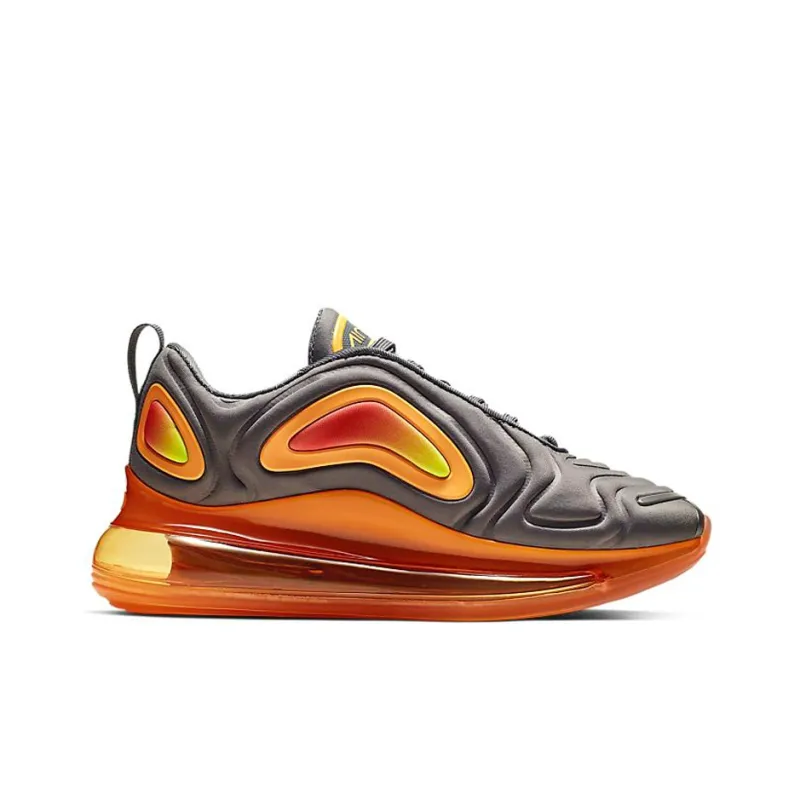 Nike Air Max 720 Black Fuel Orange GS-1