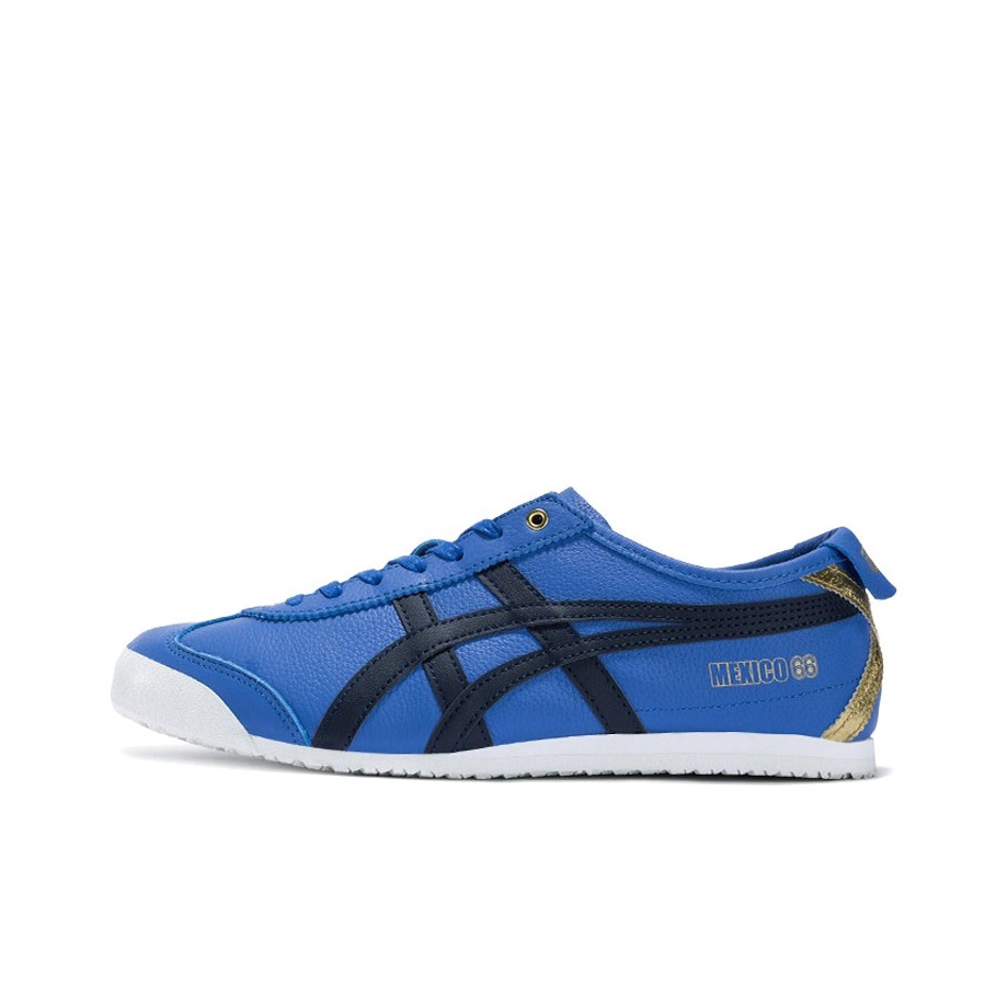 Onitsuka tiger blue and gold on sale