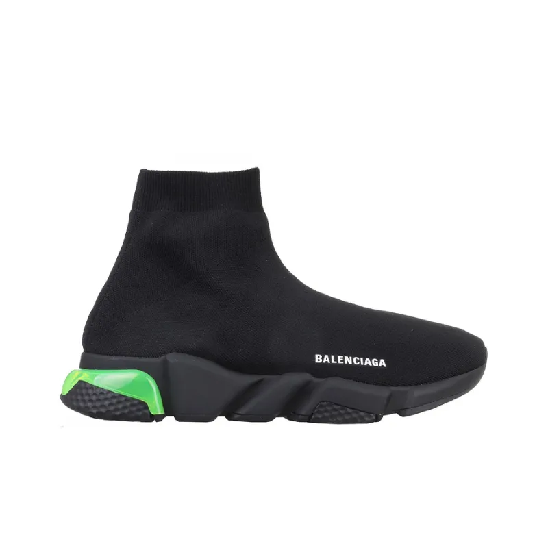 Balenciaga Speed Sneaker 'Clearsole Black Fluo Yellow'-1